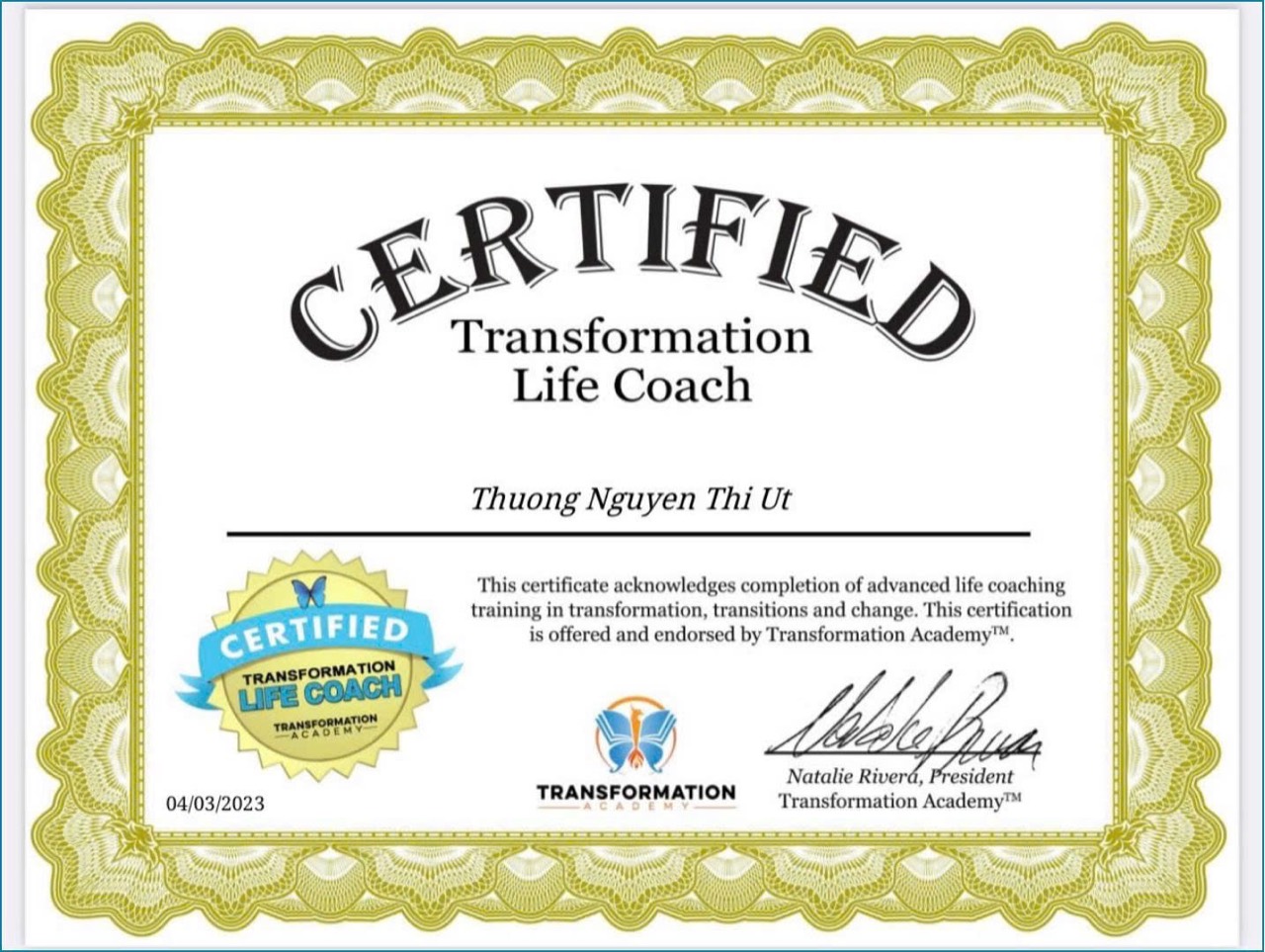 Transformation Life Coach